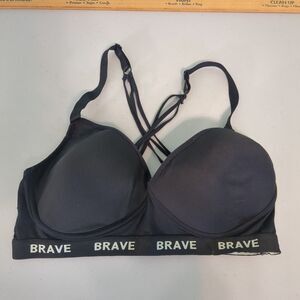 Brave bra padded 1x black adjustable